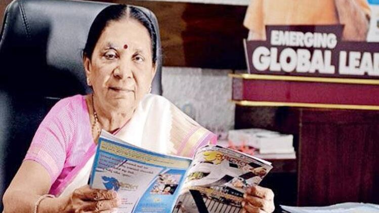 आनंदी बेन पटेल. 