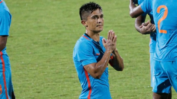 भारतीय फुटबॉल कप्तान सुनील छेत्री (फाइल फोटो)