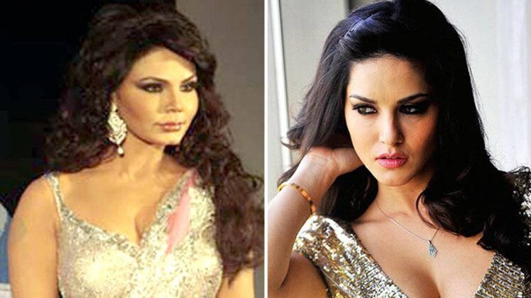 राखी सावंत, सनी लियोनी