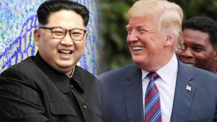किम जोंग और डोनाल्ड ट्रंप