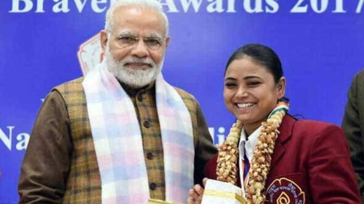 राष्ट्रीय वीरता पुरस्कार प्राप्त नाजिया खान