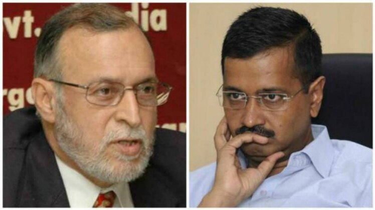 अरविंद केजरीवाल और एलजी अनिल बैजल