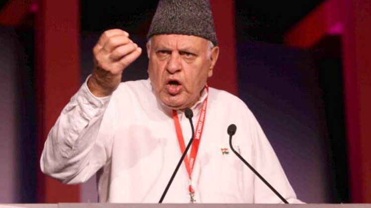 जम्मू कश्मीर के पूर्व सीएम फारूक अब्दुल्ला