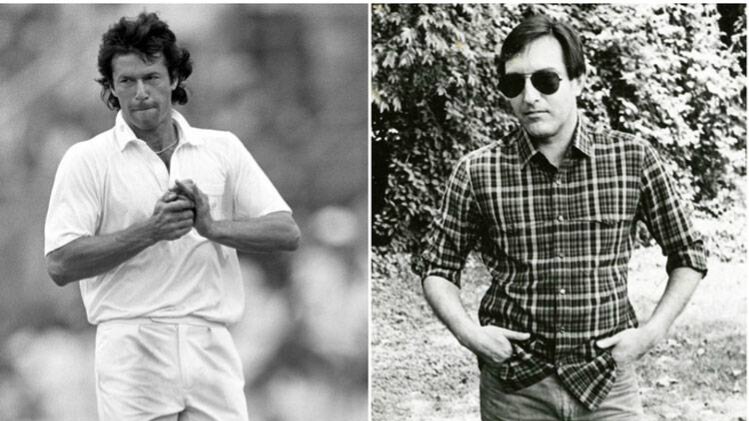 इमरान खान (getty) और मंसूर अली खां पटौदी 