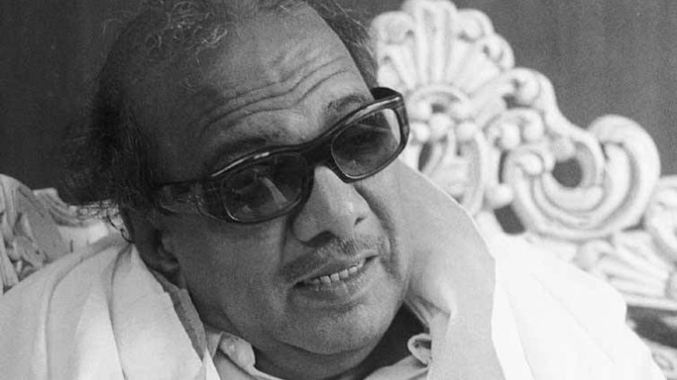 तमिलनाडु के पूर्व मुख्यमंत्री करुणानिधि (इंडिया टुडे आर्काइव)