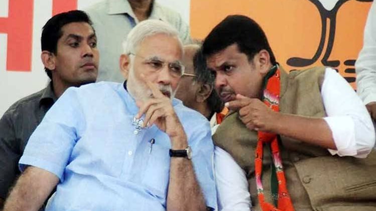 नरेंद्र मोदी और देवेंद्र फडणवीस