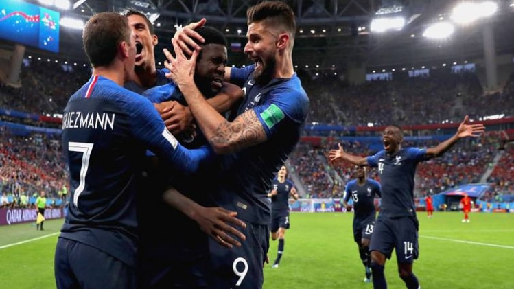 गोल का जश्न