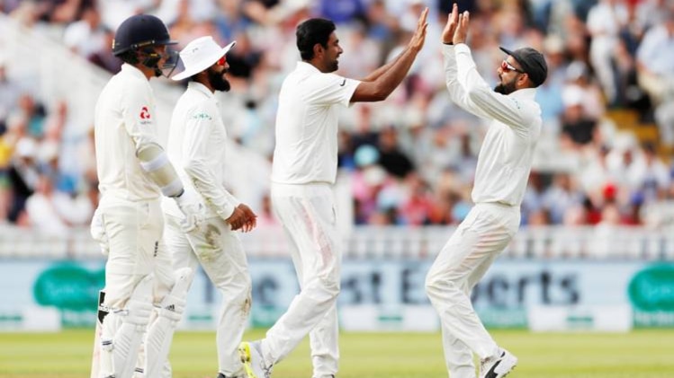 जश्न मनाते भारतीय खिलाड़ी