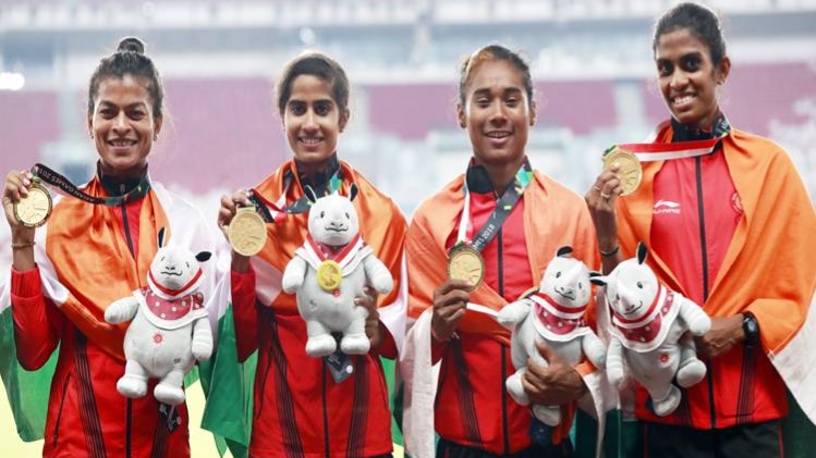 भारत की महिला 4x 400m रिले टीम