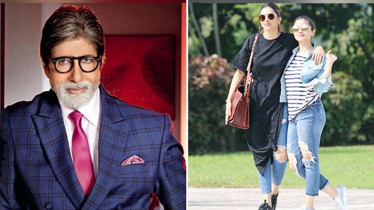 अमिताभ बच्चन-दीपि‍का-आल‍िया 