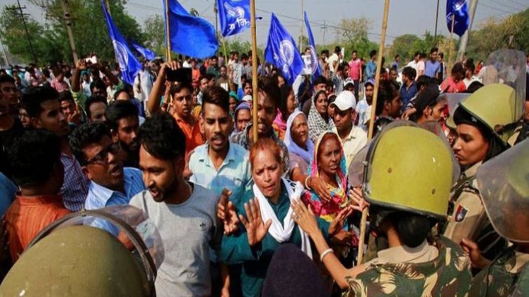 आंदोलित दलित समाज