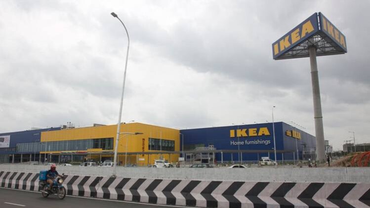 हैदराबाद में Ikea का स्टोर 