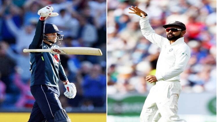 विराट का अंदाज (दाएं)