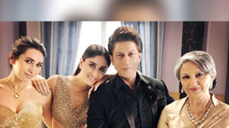 करिश्मा, करीना, शाहरुख और शर्मिला 