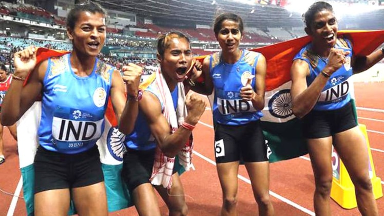 भारत की महिला 4x 400m रिले टीम