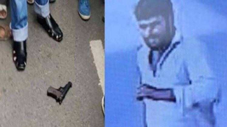 उमर खालिद पर हमला करने वाला शख्स