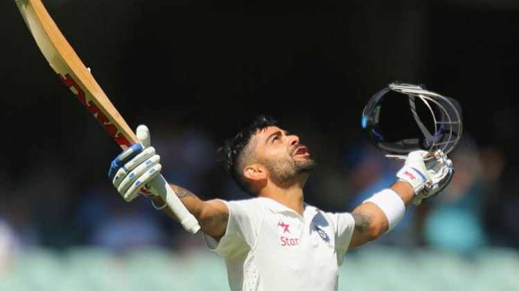 2014 : एडिलेड में विराट का शतक (getty)