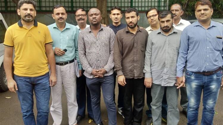 गिरफ्तार आरोपी