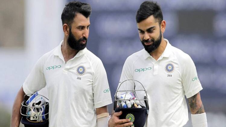 पुजारा और कोहली 