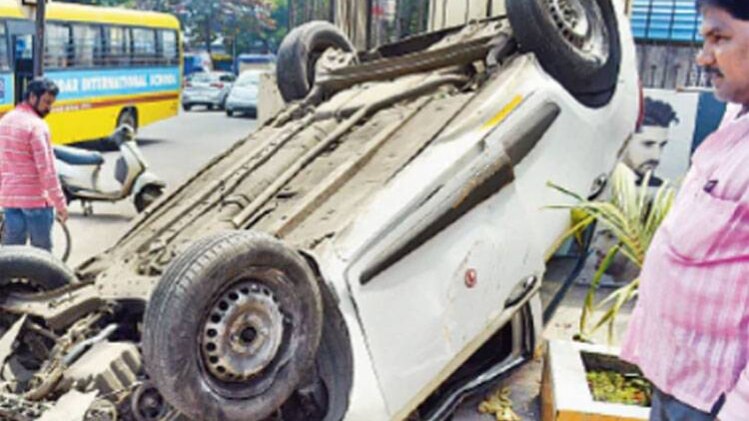 दिल्ली में सड़क दुर्घटनाओं की संख्या बढ़ती जा रही है 