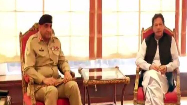 प्रधानमंत्री इमरान से मिले सेना प्रमुख बाजवा