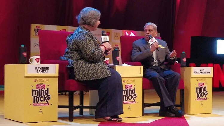 माइंडरॉक्स कार्यक्रम में हिस्सा लेते हुए कृष गोपालकृष्णन