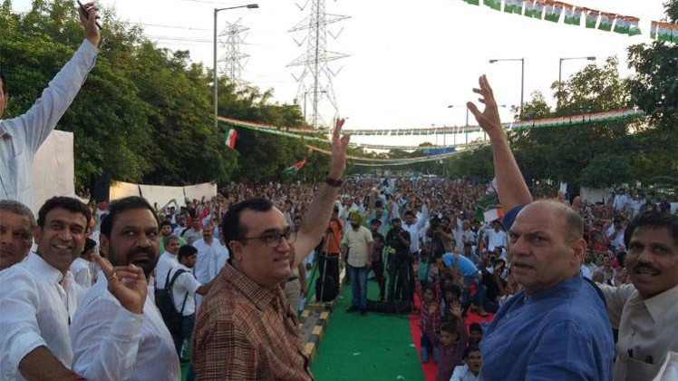 दिल्ली कांग्रेस के अध्यक्ष अजय माकन