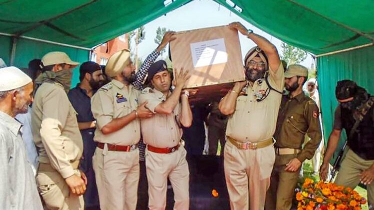 फयाज अहमद का अंतिम संस्कार (फाइल फोटो)