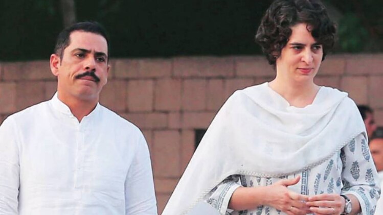 रॉबर्ट वाड्रा और प्रियंका गांधी