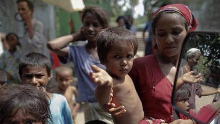 रोहिंग्या को वापस भेजने में जुटी केंद्र सरकार (फोटो-एजेंसी)
