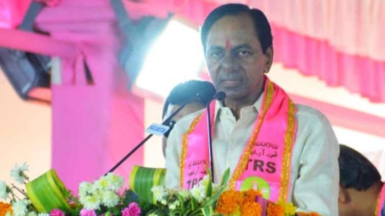 तेलंगाना के मुख्यमंत्री के चंद्रशेखर राव  