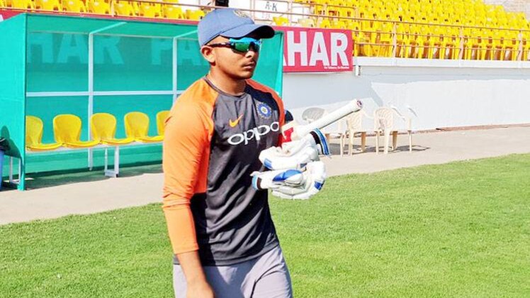 पृथ्वी शॉ 