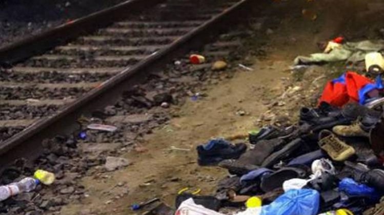 सांतरागाछी जंक्शन के घटनास्थल की फोटो (PTI)