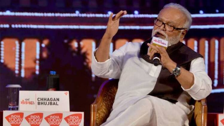 मुंबई मंथन में NCP नेता छगन भुजवल (फोटो-aajtak)