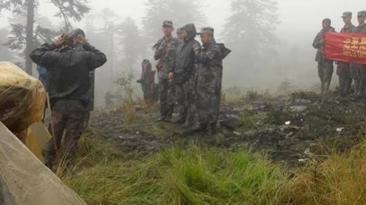 चीनी सेना (फोटो-मनोज्ञा लोइवाल/मंजीत नेगी)