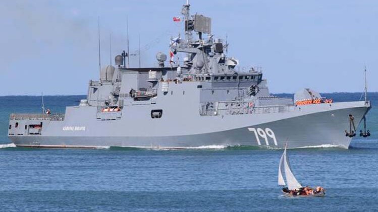 रूसी युद्धपोत फ्रिगेट (फोटो-रॉयटर्स)