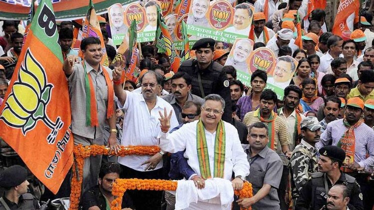 छत्तीसगढ़ के मुख्यमंत्री रमन सिंह (फाइल फोटो, PTI)