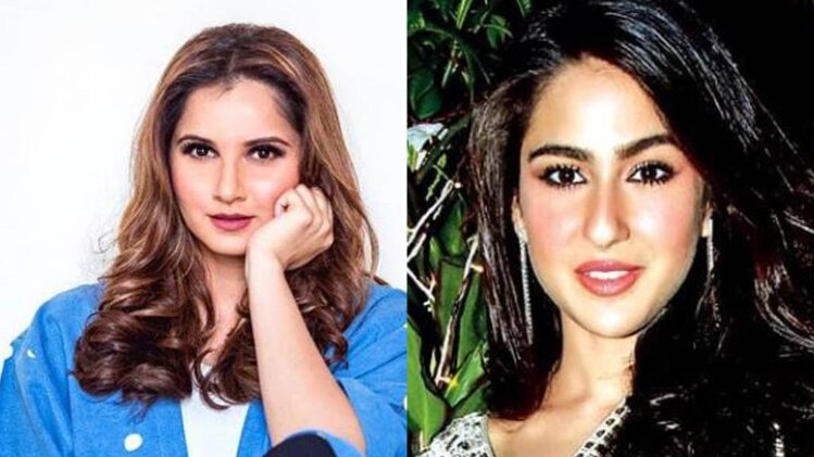 सान‍िया मिर्जा- सारा अली खान 