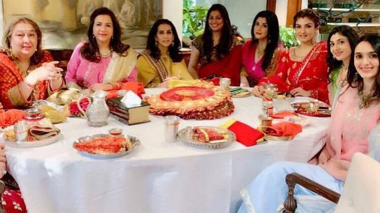 करवा चौथ सेलिब्रेशन