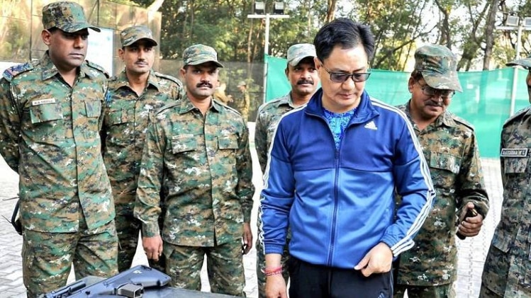 केंद्रीय गृह राज्य मंत्री किरण रिजिजू (फोटो क्रेडिट- ट्विटर)