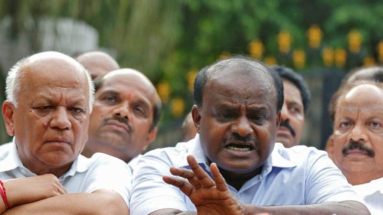 एच डी कुमारस्वामी (फोटो-Reuters)