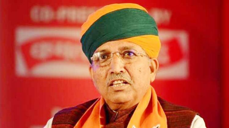  केन्द्रीय मंत्री अर्जुन राम मेघवाल