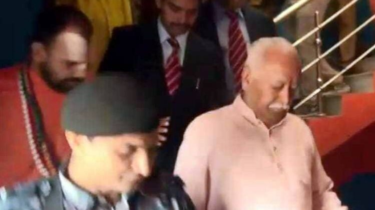 सोनपुर में मोहन भागवत (Photo:aajtak)