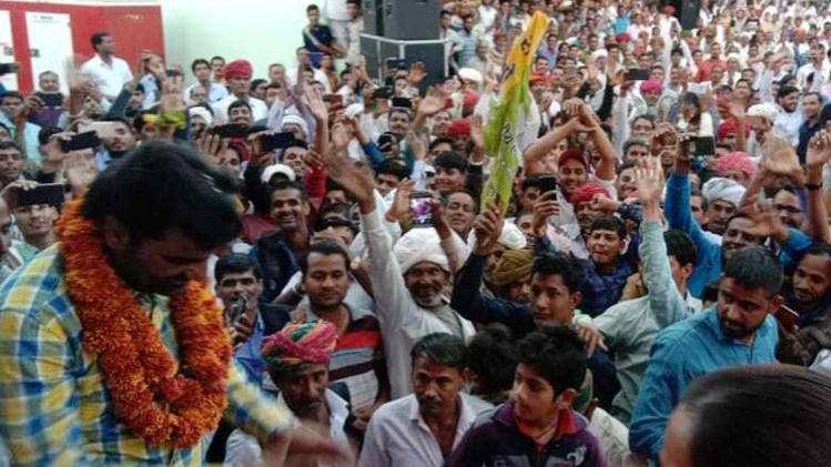 हनुमान बेनीवाल (फेसबुक फोटो- @HanumanBeniwalOfficial)