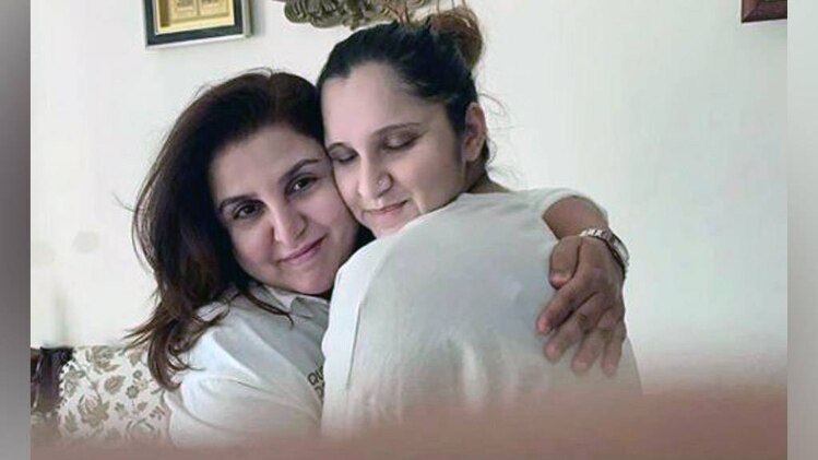 फराह खान-सान‍िया मिर्जा