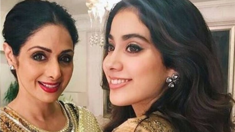 श्रीदेवी, जाह्नवी कपूर