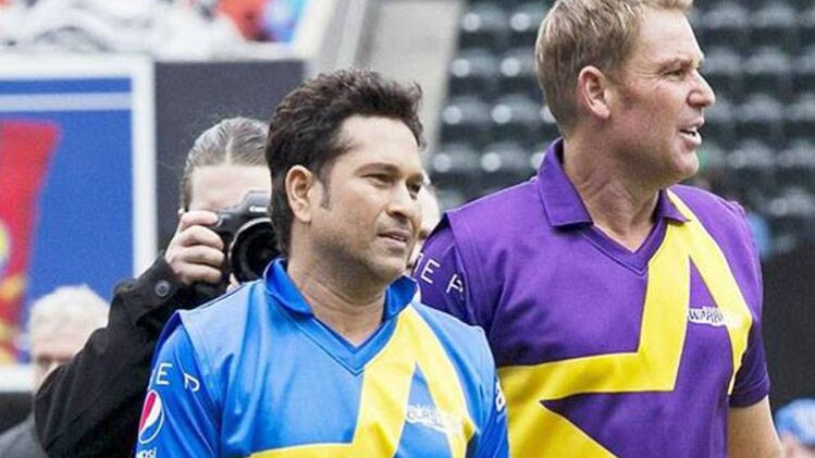 सचिन और वॉर्न (फाइल)