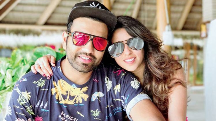 Rohit Sharma and Ritika Sajdeh