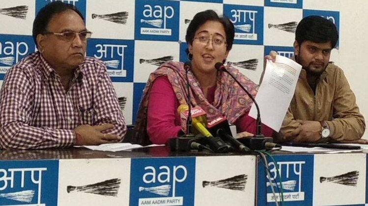 आम आदमी पार्टी की प्रवक्ता आतिशी (फोटो- @AtishiAAP)