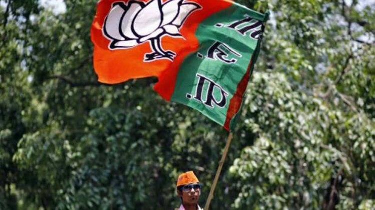 बीजेपी का झंडा (फाइल फोटो-रायटर्स)